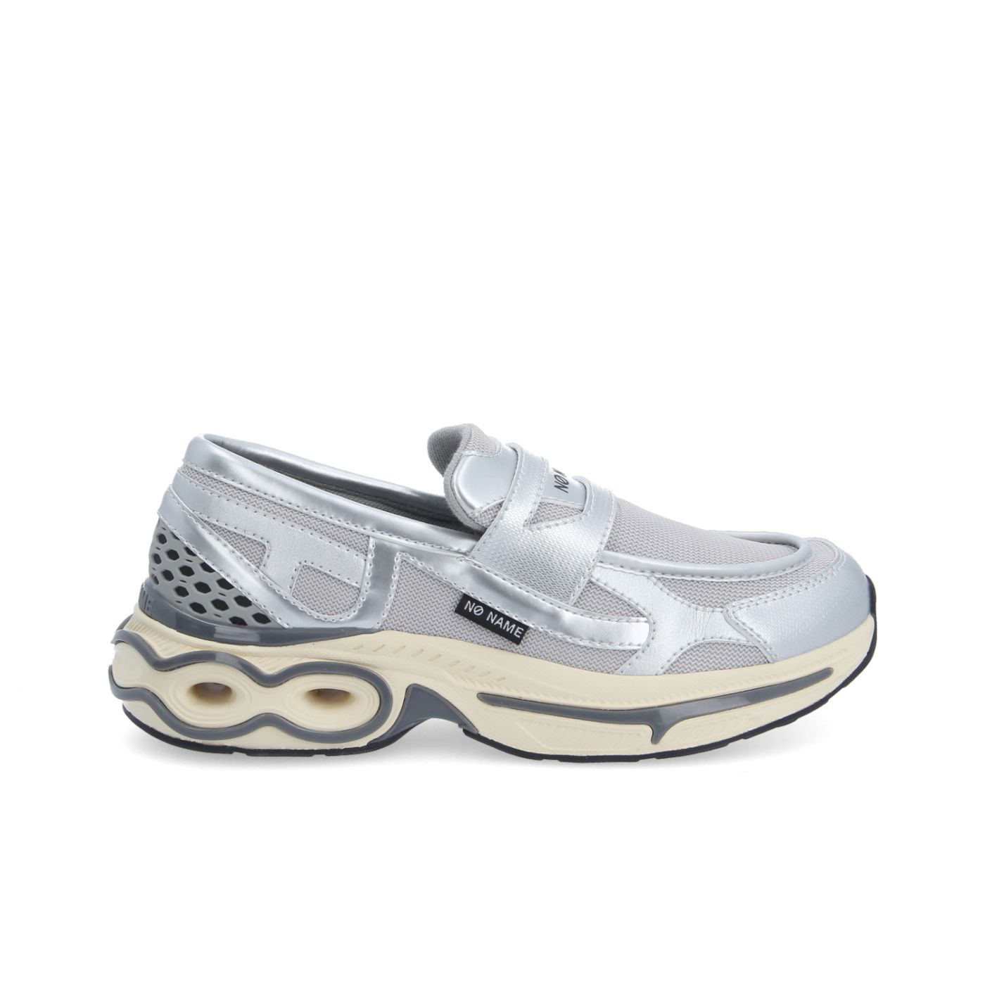 WILLO MOC W - MESH/METAL - GRIS/ARGENT